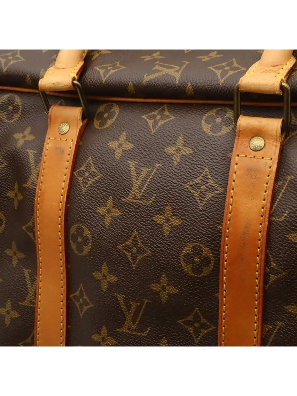 Louis Vuitton Monogram Sirius 55 Boston Bag Purse